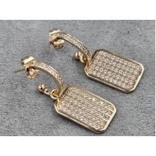 Гвоздики Xuping 13*20 мм высота 37 мм цвет 18к