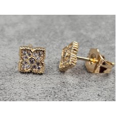 Гвоздики Xuping 6 мм цвет 18к