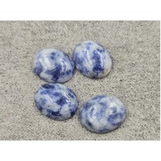 Кабошон из содалита 10*14 мм 