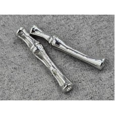 Бусина 5*30 мм колір сталь (гіпоалергений сплав)