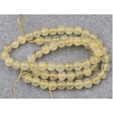 Рутіловий кварц 6,3-6,5 мм довжина 38-39 см