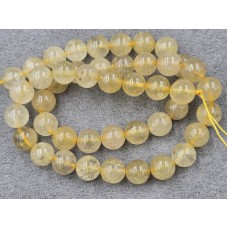 Рутіловий кварц 8,7-8,9 мм довжина 38 см