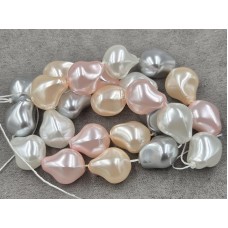 Майорка барокко (стекло) ~ 15*18 мм цвет микс длина 39-40 см