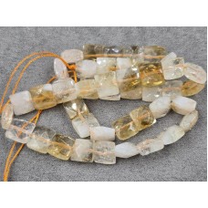 Цитрин 9 мм грань длина 38 см