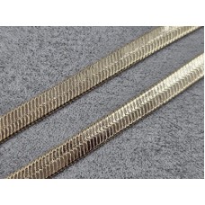 Цепь Xuping 5 мм длина 45 см цвет золото 18к