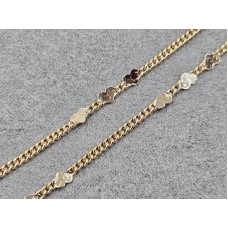 Цепь Xuping 2,5 мм длина 45 см цвет золото
