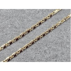 Цепь Xuping 2 мм длина 45 см цвет золото 18к