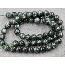 Серафініт 6,4-6,9 мм якість А довжина 38 см