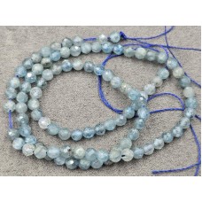 Циркон 4,1-4,3 мм натуральний синій грань довжина 38