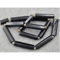 Шунгіт трубочка 8*30 мм довжина 38-39 см