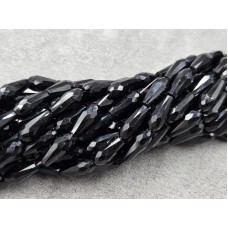 Скло крапля 4*9 мм 65-68 шт чорна