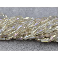 Скло крапля 4*9 мм 65-68 шт лимонна з переливом