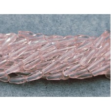 Скло крапля 4*9 мм 65-68 шт рожева прозора