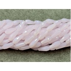 Скло крапля 4*9 мм 65-68 шт рожева матова