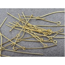 Гвоздики с колечком 4 см около 100 грам цвет лимонное золото