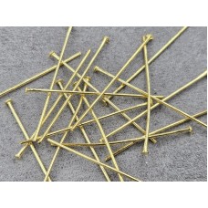 Гвоздики 4 см около 100 грам цвет лимонное золото