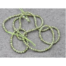 Циркон 2 мм довжина 38 см світло оливковий