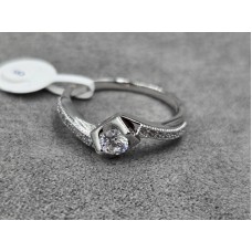 Кольцо Xuping 7 мм (16,17,18 размер) родий