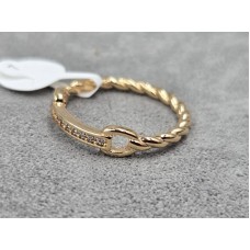 Кольцо Xuping 5 мм (16,17,18,19,20 размер) цвет 18к