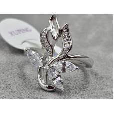 Каблучка Xuping 8*20 мм (16,17,18,19 розміри) родій