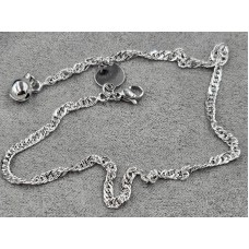 Браслет Xuping 3 мм довжина 26 см родій