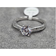 Каблучка Xuping 7 мм (18,19,20 розміри) родій