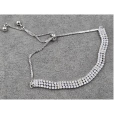 Браслет Xuping 5 мм довжина від 9-до 23 см родій