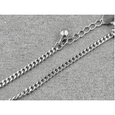 Браслет Xuping 2,5 мм довжина 17+3 см родій