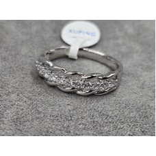 Каблучка Xuping 6 мм (16,17,18,19,20 розмір) родій