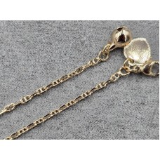 Браслет Xuping 2 мм довжина 25 см колір золото