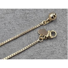 Браслет Xuping 1,5 мм довжина 25 см колір золото 18к