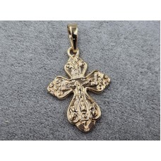 Хрестик Xuping 18 мм висота 31 мм колір 18к