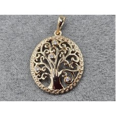 Кулон Xuping 22 мм высота 35 мм цвет 18к