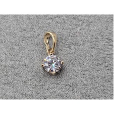 Кулон Xuping 7 мм высота 15 мм цвет 18к