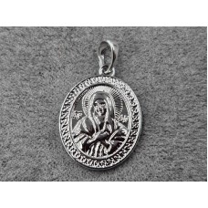 Иконка Xuping 16 мм высота 27 мм родий