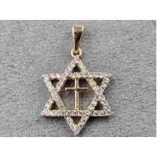 Кулон Xuping 21 мм высота 34 мм цвет 18к