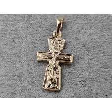 Хрестик Xuping 13 мм висота 29 мм колір 18к