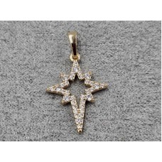 Кулон Xuping 15 мм высота 27 мм цвет 18к