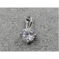 Кулон Xuping 8 мм высота 16 мм родий