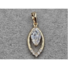 Кулон Xuping 11 мм высота 31 мм цвет 18к