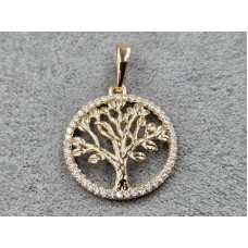 Кулон Xuping 18 мм высота 27 мм цвет 18к