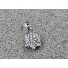 Кулон Xuping 8 мм высота 17 мм родий