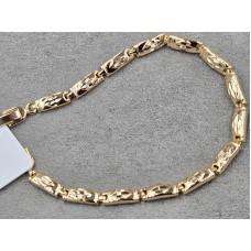 Браслет Xuping 4 мм длина 19 см цвет золото