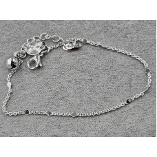 Браслет Xuping 1,5 мм длина 16+3 см родий