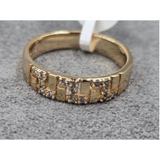 Каблучка Xuping 5 мм (16,17,18,19 розмір)  колір 18к