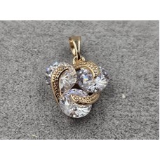 Кулон Xuping 13 мм высота 21 мм цвет 18к