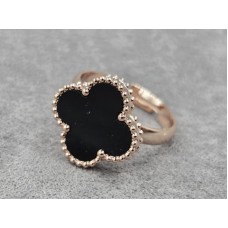 Каблучка 15 мм колір рожеве золото нержавіюча сталь роз'ємне