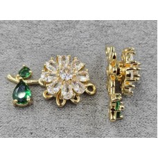 Підвіска ( обертається) 13*25 мм колір золото (гіпоалергений сплав)