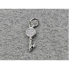 Підвіска 5*17 мм колір сталь (гіпоалергений сплав)