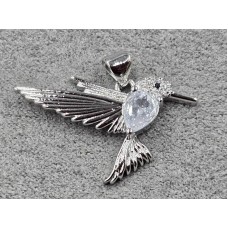 Підвіска 29*22 мм колір сталь (гіпоалергений сплав)